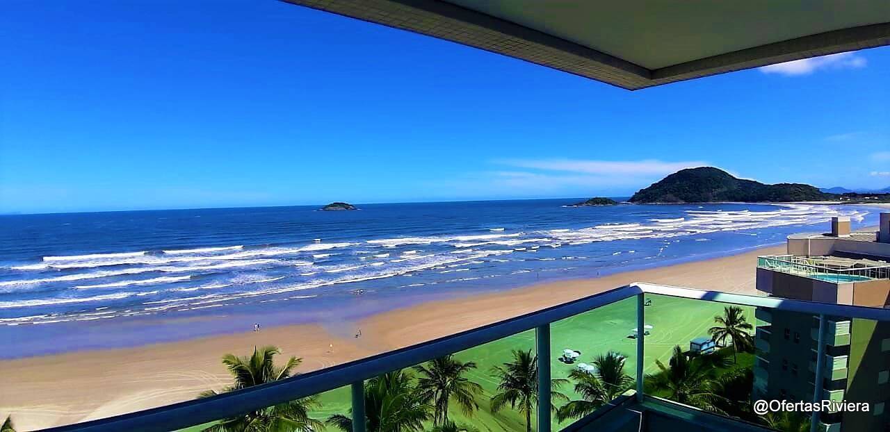 Cobertura pé na areia vista Mar 4 dormitórios no módulo 03 em Rivera.