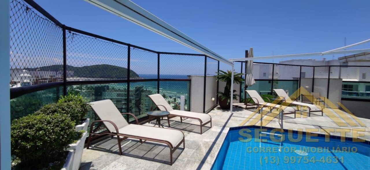 Cobertura pé na areia com vista mar e 5 suítes na Riviera - modulo 06