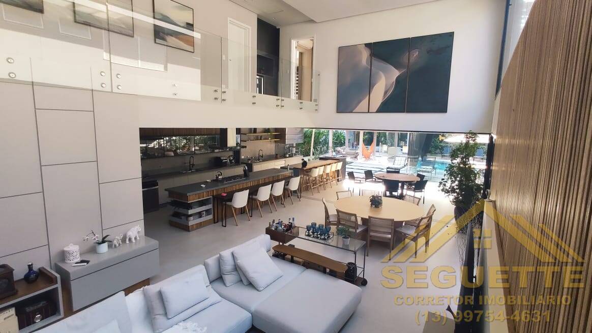 Casa decorada na Riviera de São Lourenço com 6 suites