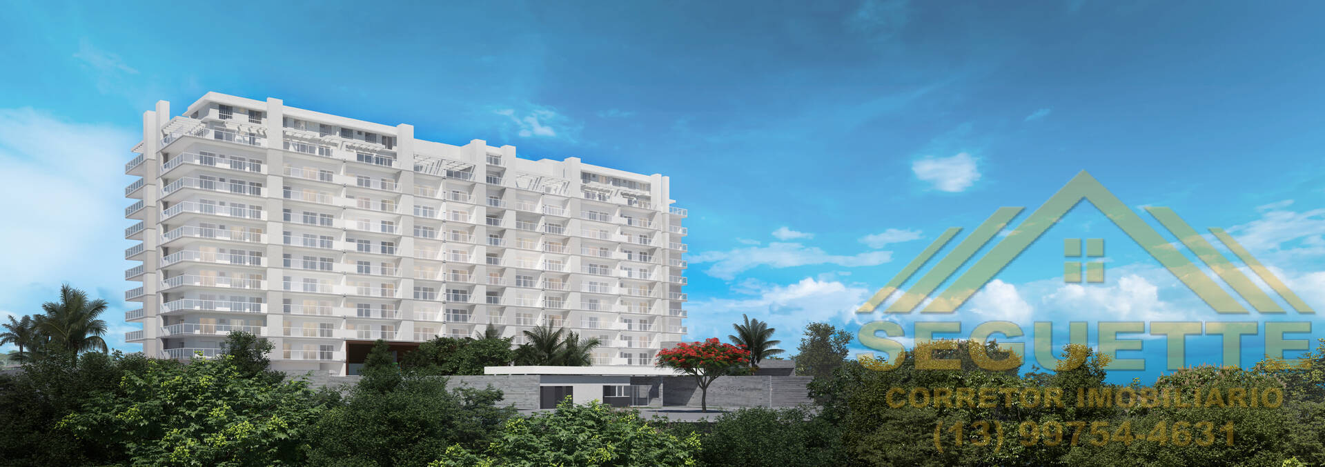 Ed. Canoas no Jd. São Lourenço próximo a praia de Riviera 1 a 3 dormitórios