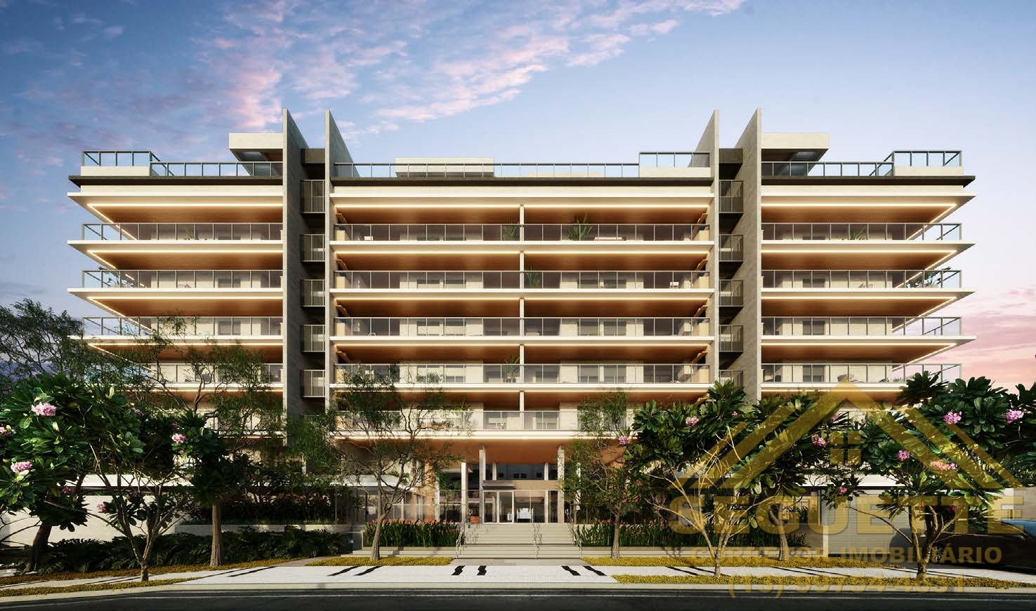 Edifício BOSSANOVA no módulo 07 na Riviera de São Lourenço