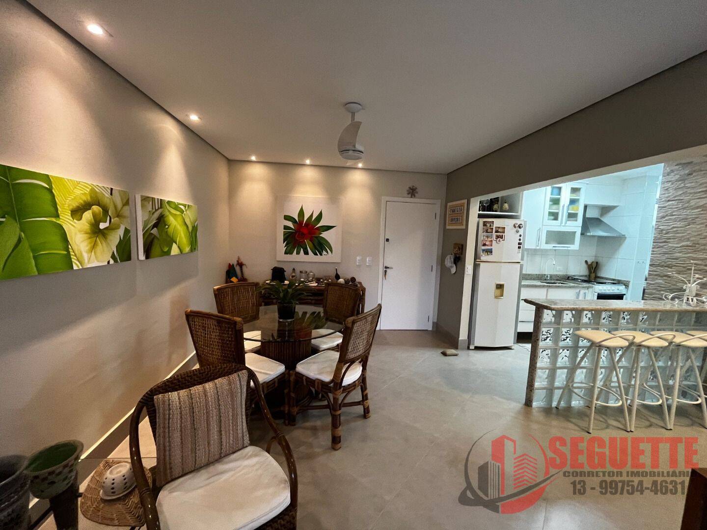 Apartamento decorado com 3 dormitórios na Riviera de São Lourenço módulo 02