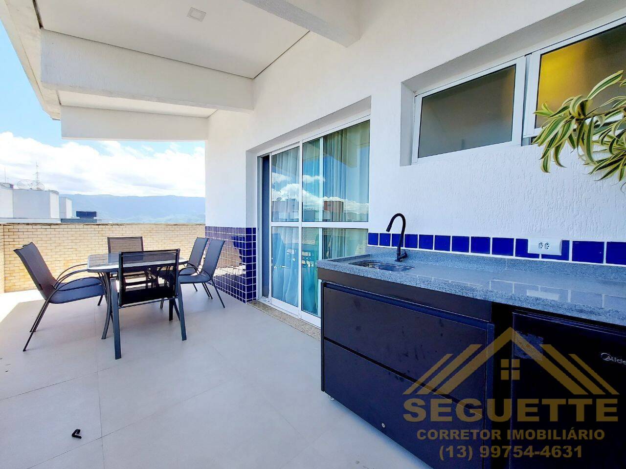 cobertura em flat próximo a praia com lazer completo no módulo 06