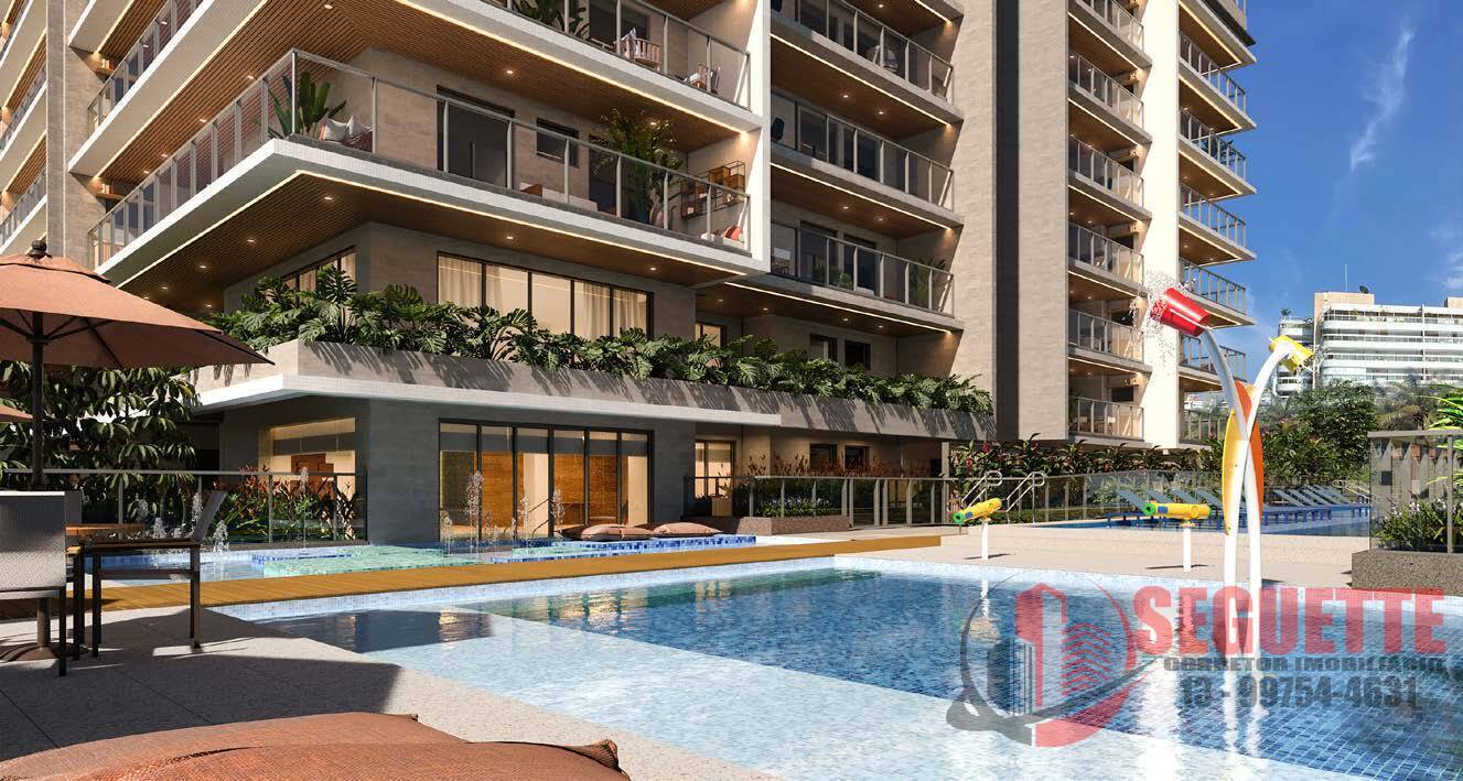 Apartamento no módulo 07 na Riviera de São Lourenço com 3 dormitórios